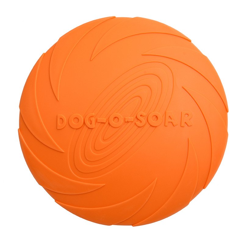 Dog Flying Disc Toy 18cm TPE PET-TOY-FPDA010
