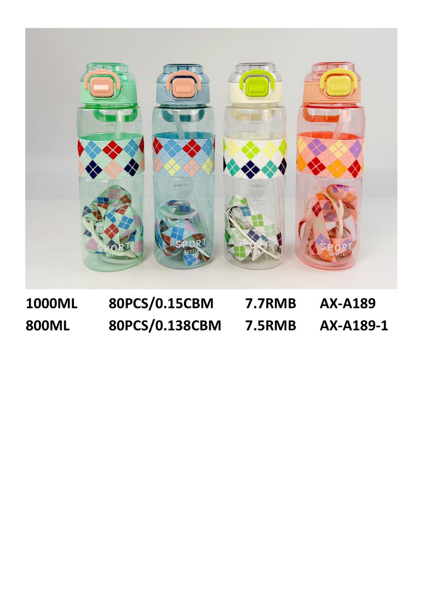 800ml Sports Water Bottle