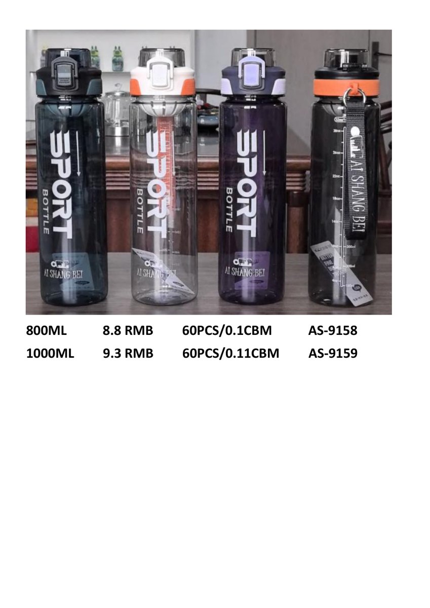 800ml Sports Water Bottle