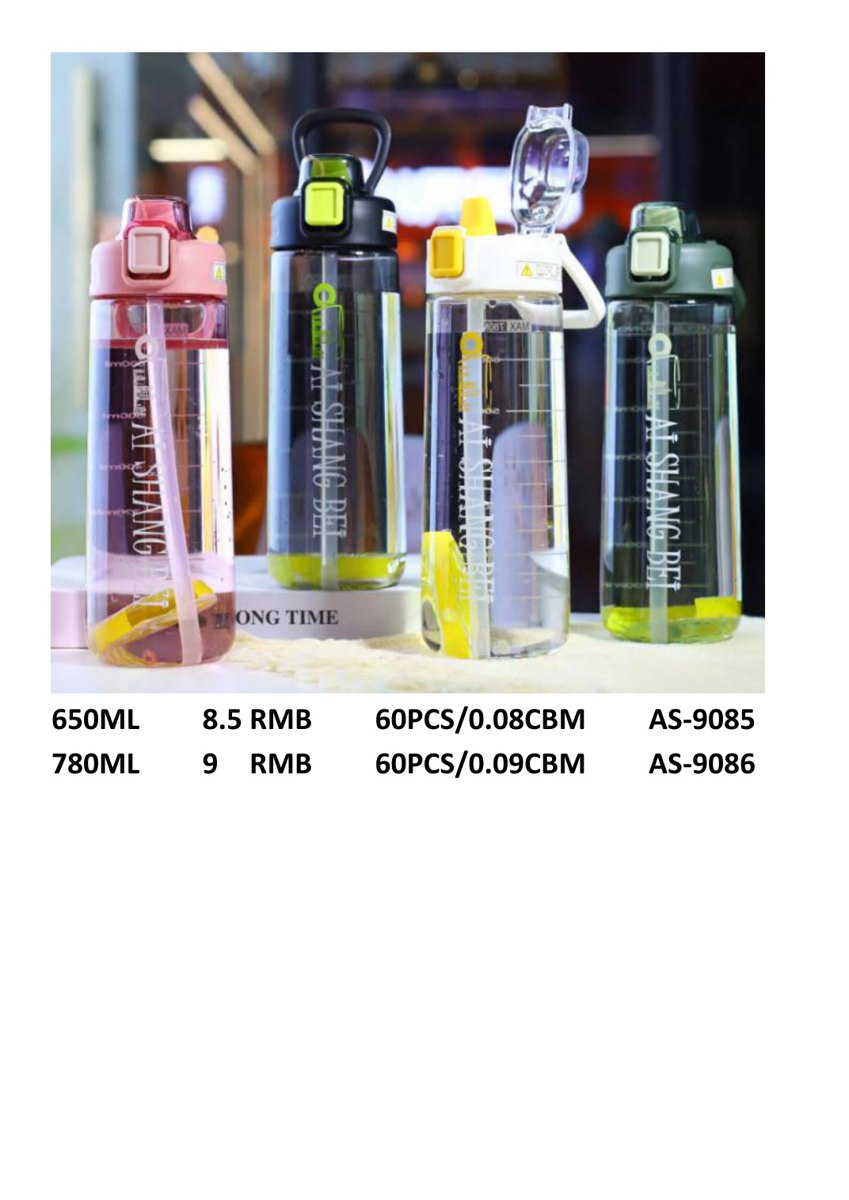 650ml Sports Water Bottle