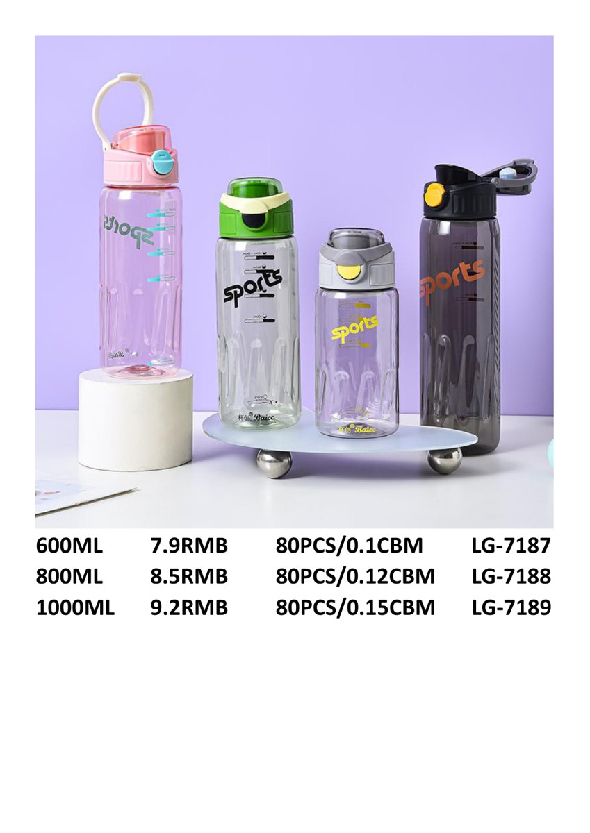 600ml Sports Water Bottle