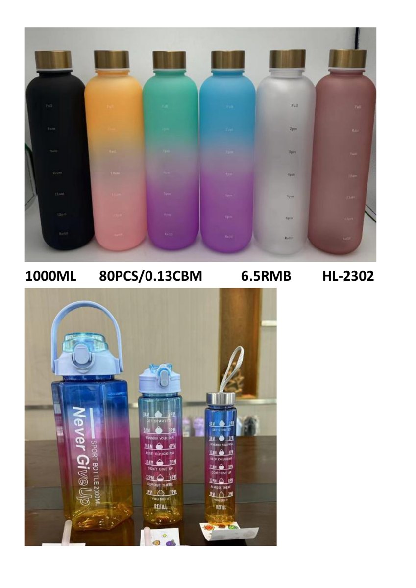1000ml Sports Water Bottle
