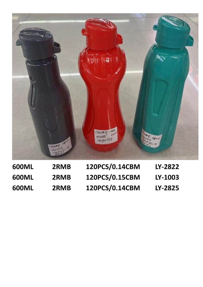 PC Sports Bottle 600ml LY-2825
