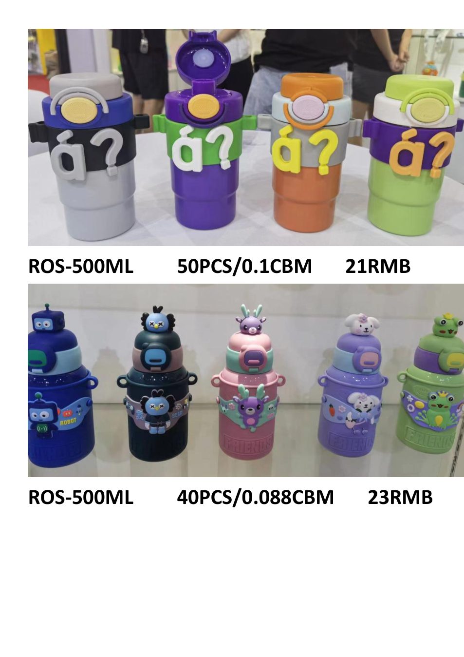 Stainless Steel Thermal Bottle 500ml ROS-500ML