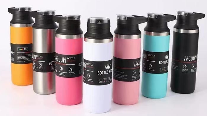 Stainless Steel Thermal Bottle - 500ml Model ROS-500ML